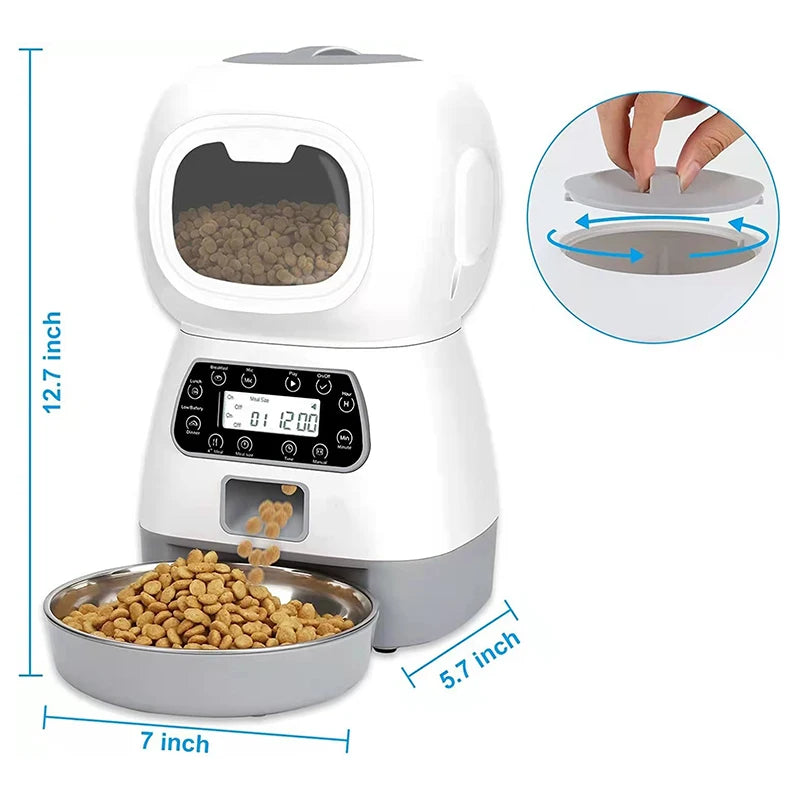 3.5L Automatic Pet Feeder