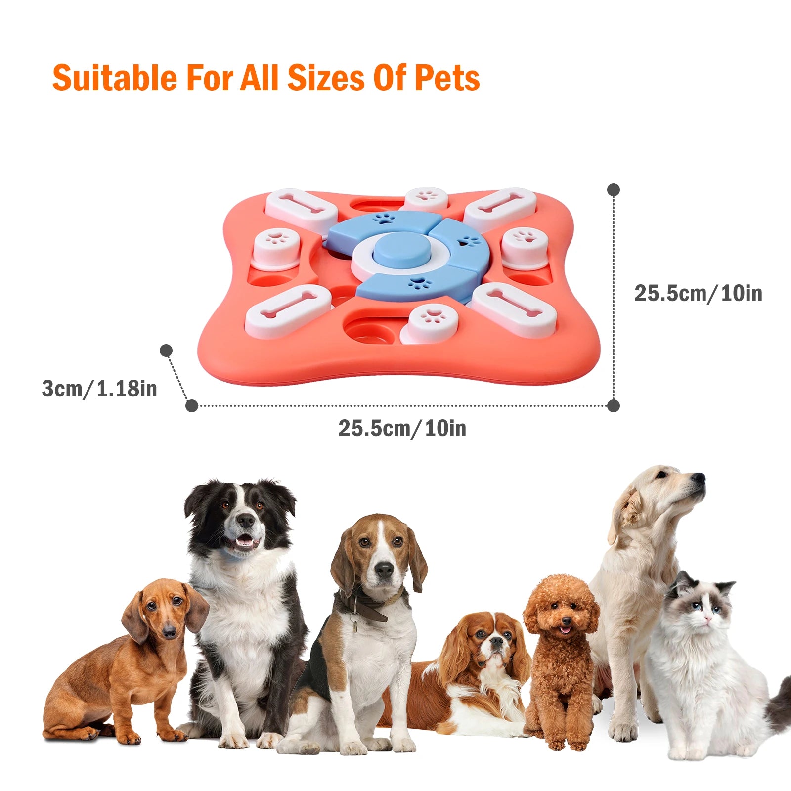 Dog Puzzle Treat Dispenser Toy